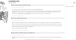 Desktop Screenshot of costela.net
