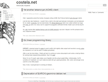 Tablet Screenshot of costela.net